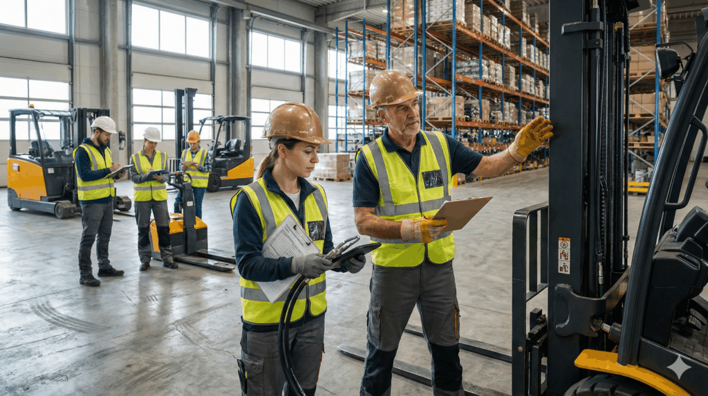 Inspector de Montacargas Formación y Operación