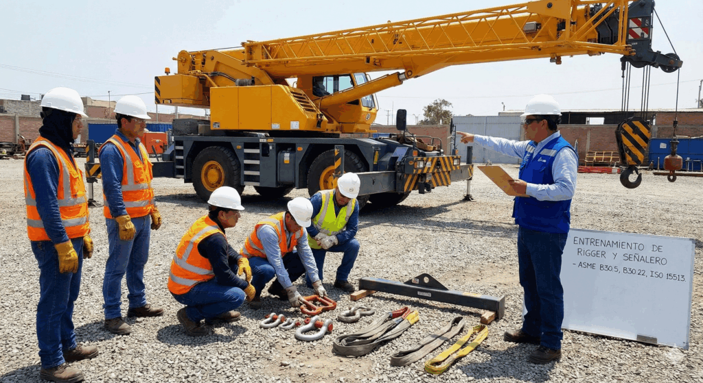Entrenamiento de Rigger y Señalero