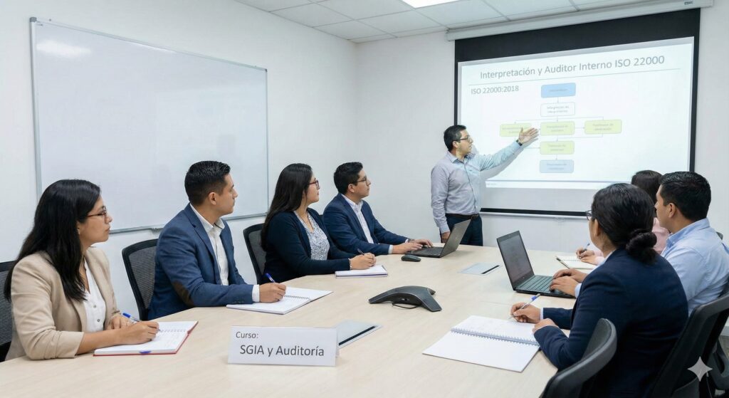 Interpretación y Auditor Interno ISO 22000