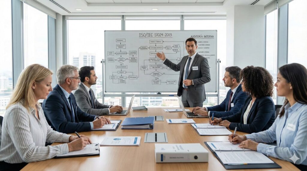 Interpretación y Auditor Interno ISO 17024