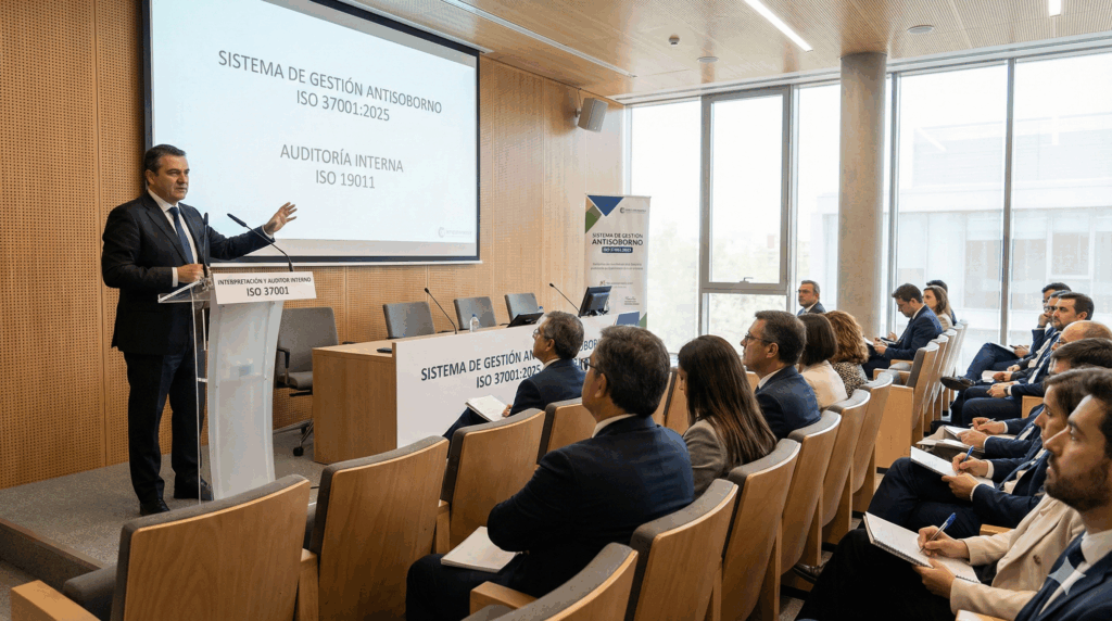 Interpretación y Auditor Interno ISO 37001:2025